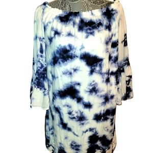 Knox Rose mini tie dye dress.
